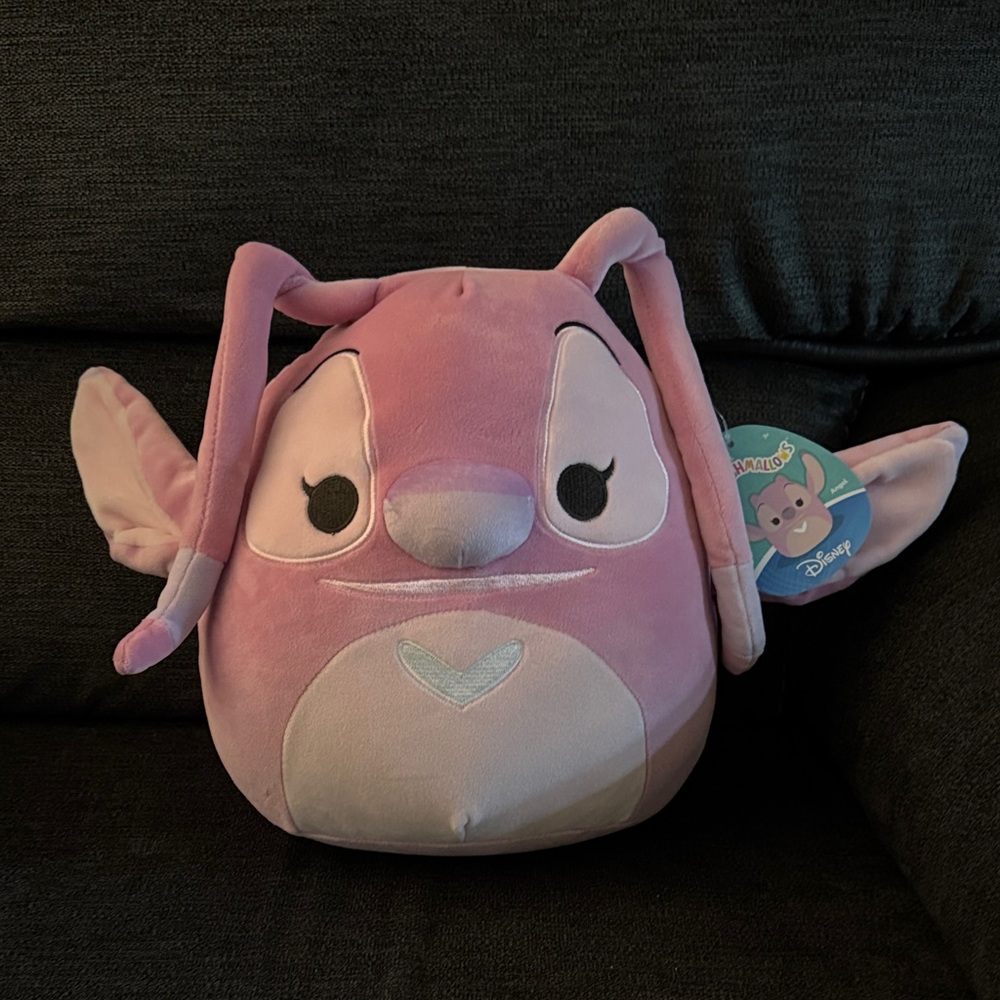 Disney Pink Angel Plush Toy